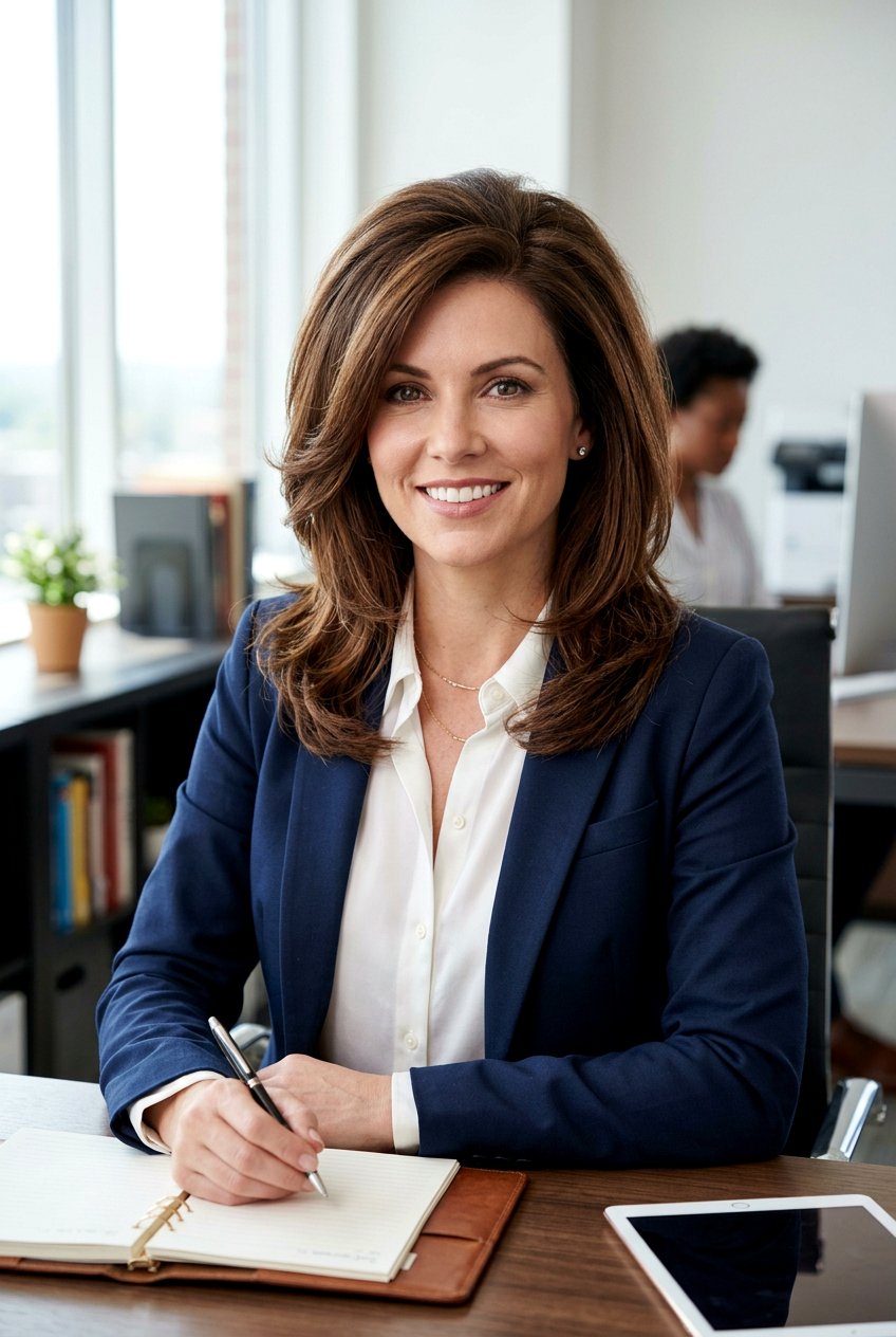 Heavy Top Layers - 20 80s layered blowout hairstyle - 20 80s layered blowout hairstyle