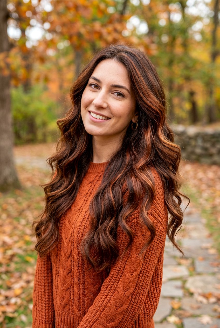 Hickory Brown with Chestnut Highlights - 20 hickory brown hair color - 20 hickory brown hair color