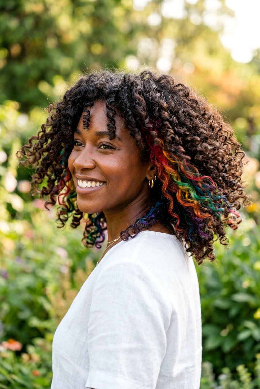 Hidden rainbow hair curly hair - 20 hidden rainbow hair - 20 hidden rainbow hair