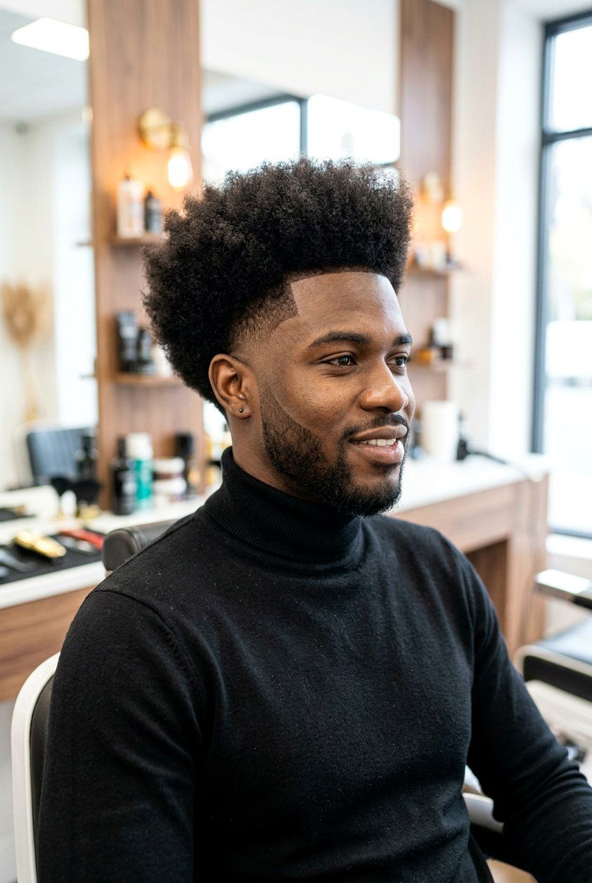 High Afro Burst Fade - 20 afro burst fade haircut men - 20 afro burst fade haircut men