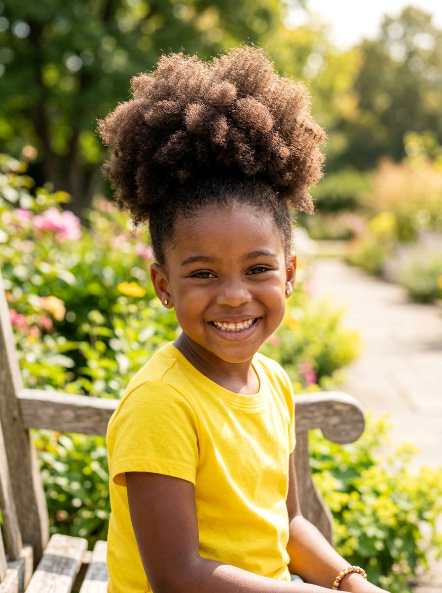 20 Adorable Kids Afro Puff Styles You Absolutely Need to See