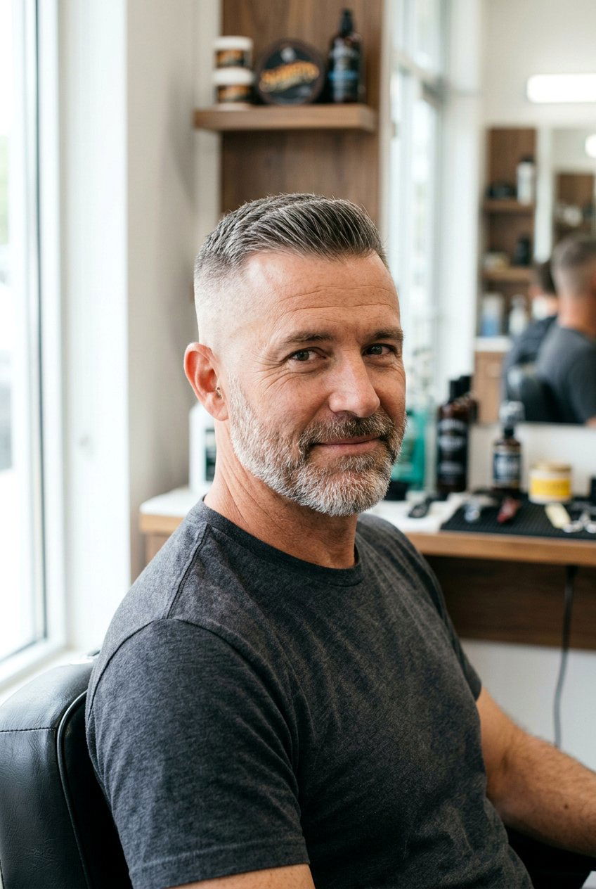 High And Tight Mature Men Haircut - 20 men haircut ideas for mature style - 20 men haircut ideas for mature style