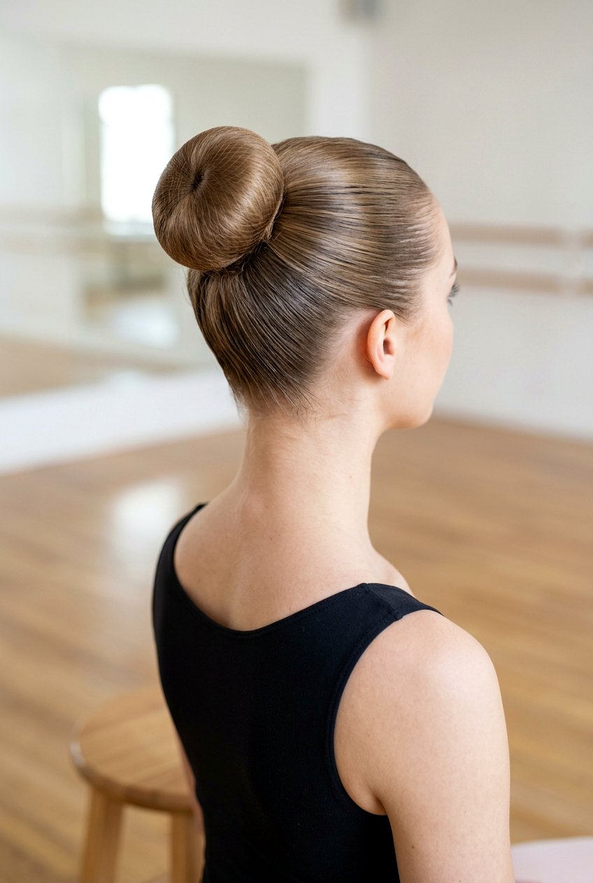 High Ballerina Bun - 20 bridesmaid updo hairstyles - 20 bridesmaid updo hairstyles