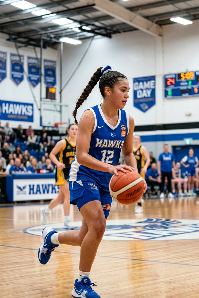 High Braided Ponytail Basketball Hairstyle For Girls - 20 basketball hairstyles for girls - 20 basketball hairstyles for girls