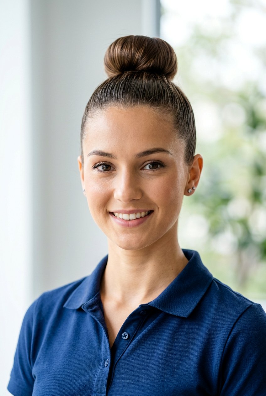 High Bun - 20 simple overnight hairstyle for school - 20 simple overnight hairstyle for school