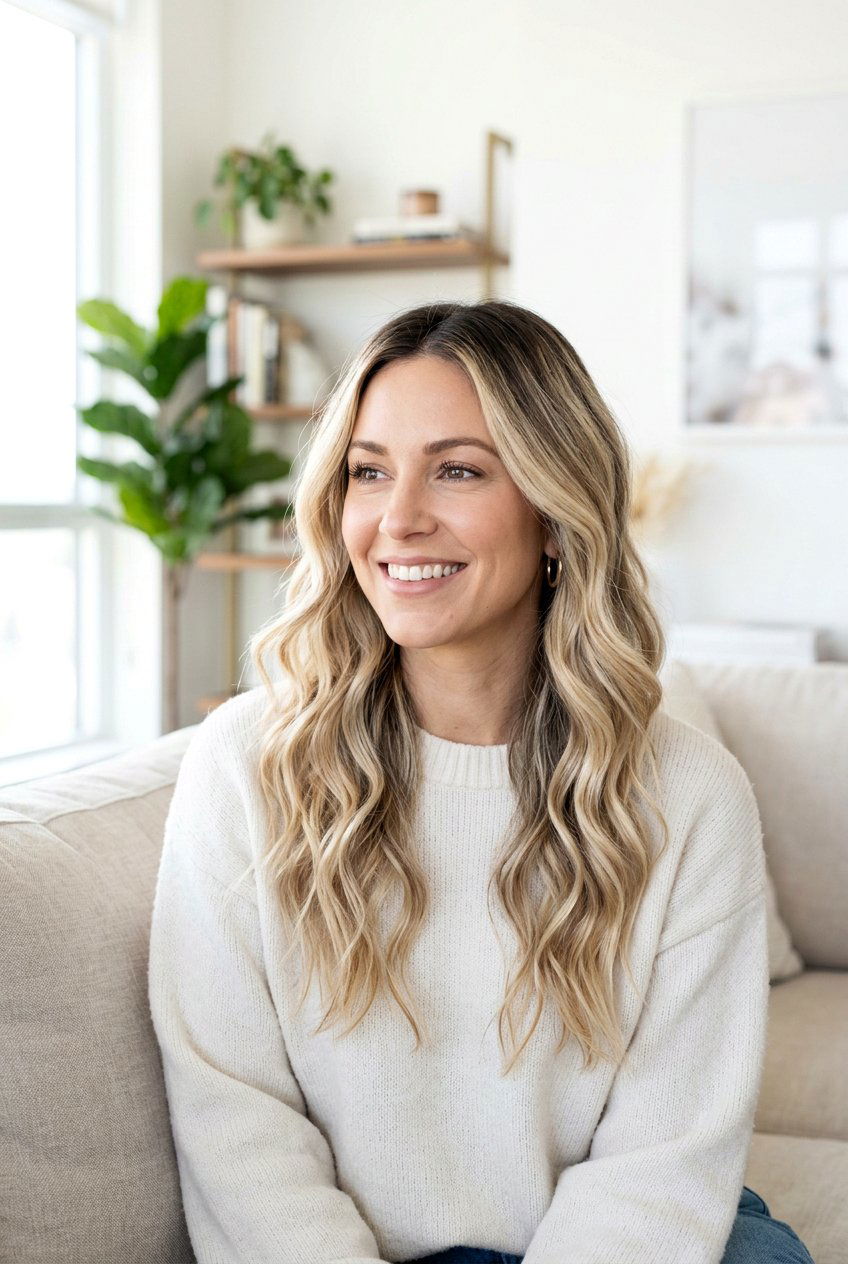 High Contrast Blonde Highlights For Low Maintenance - 20 high contrast blonde highlights - 20 high contrast blonde highlights