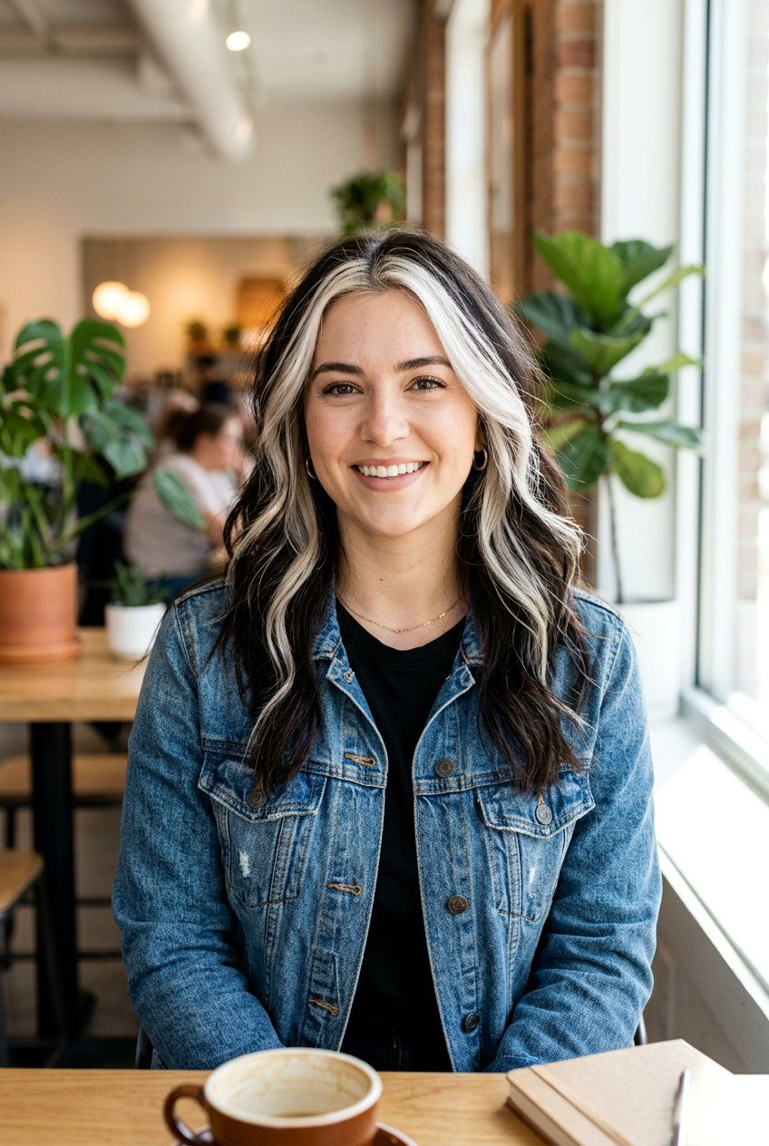 High Contrast Highlights - 20 editorial hair color ideas - 20 editorial hair color ideas