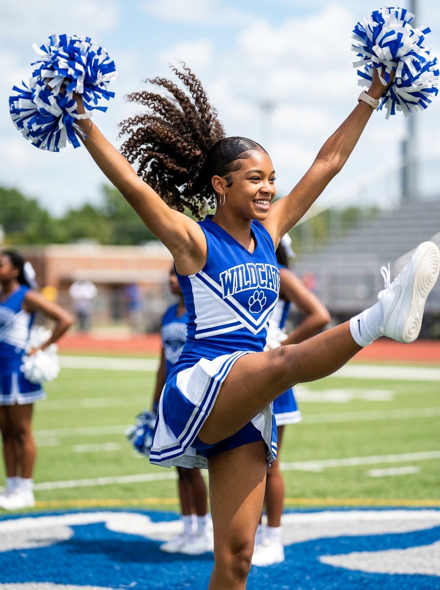 High Curly Ponytail - 20 cute hairstyle for teenage girls curls - 20 cute hairstyle for teenage girls curls
