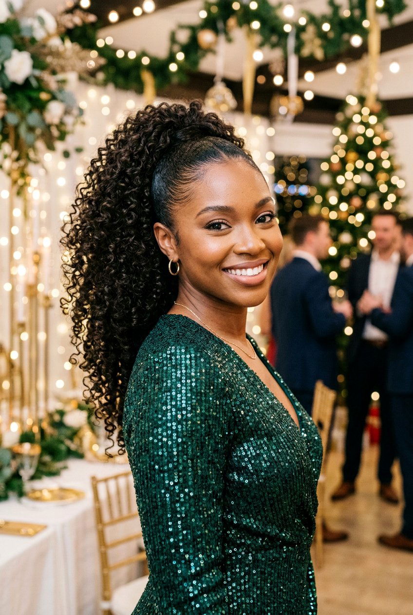 High Curly Ponytail For Birthday - 20 birthday hairstyles for women - 20 birthday hairstyles for women