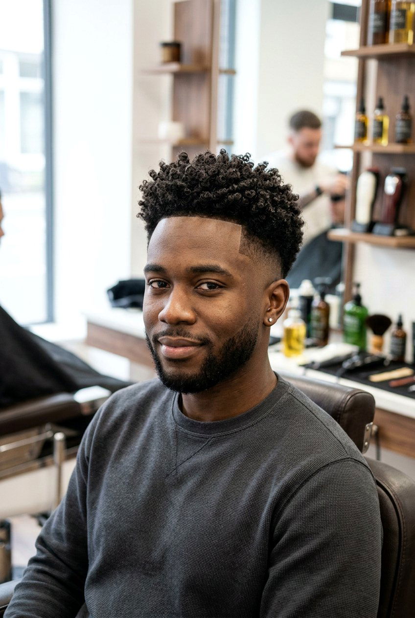 High Fade Curly Hair - 20 high fade haircut - 20 high fade haircut