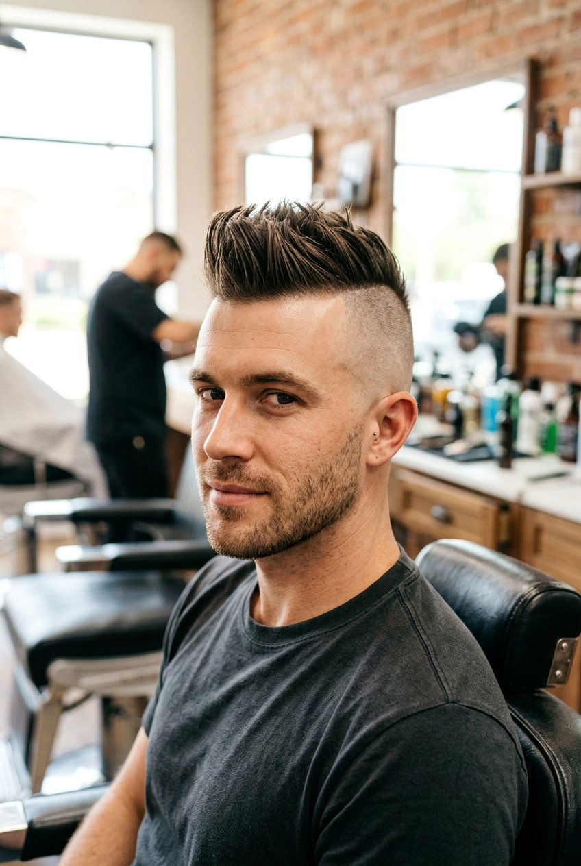 High Fade Mohawk - 20 high fade haircut - 20 high fade haircut