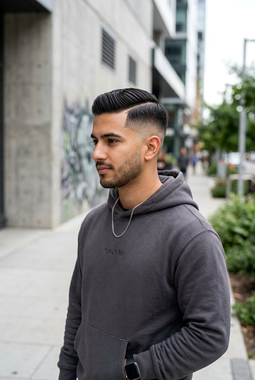 High Fade Side Part - 20 men polished side part haircut - 20 men polished side part haircut