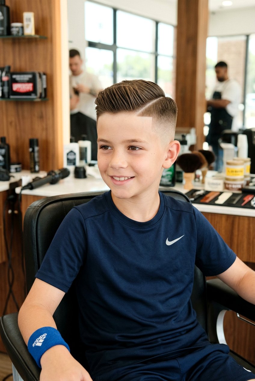 High Fade Side Part Haircut For Boys - 20 side part haircut for boys - 20 side part haircut for boys