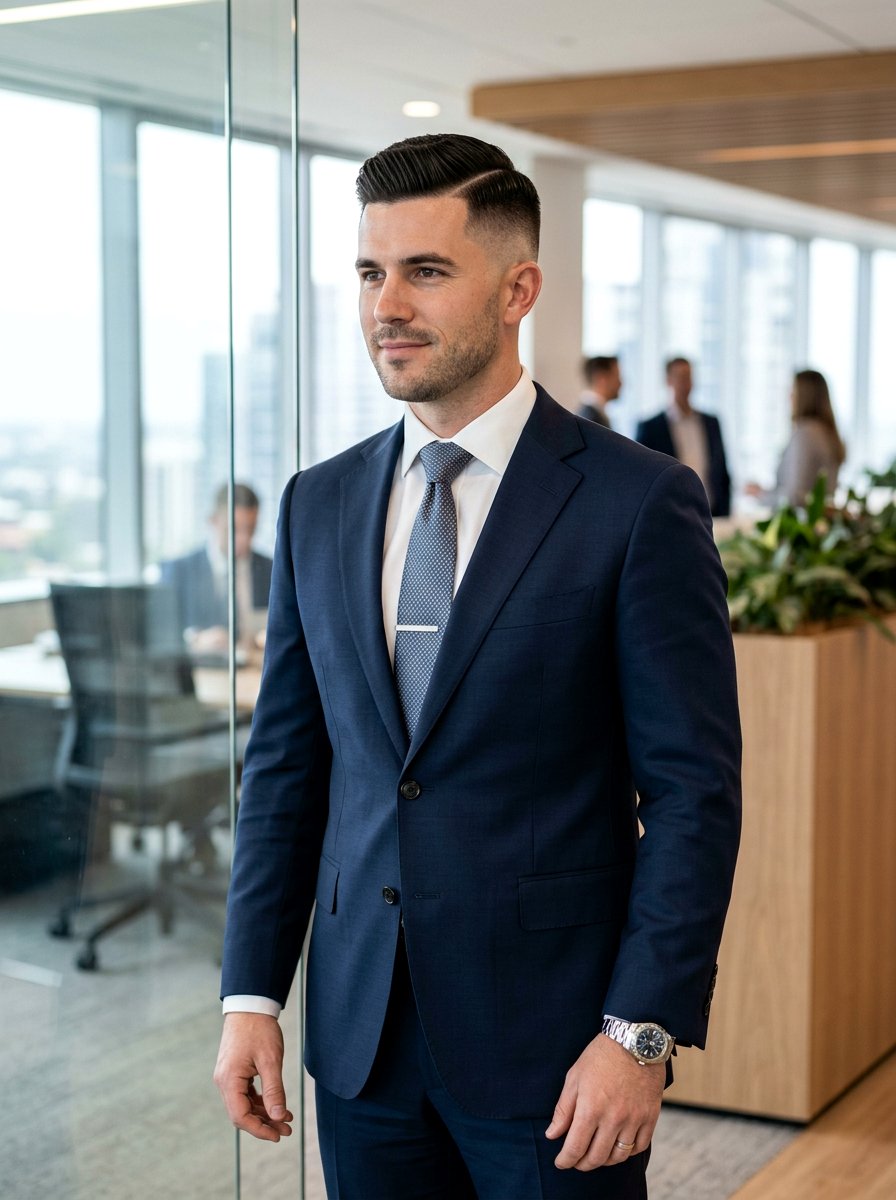 High Fade Side Part Professional - 20 side part for professional men - 20 side part for professional men