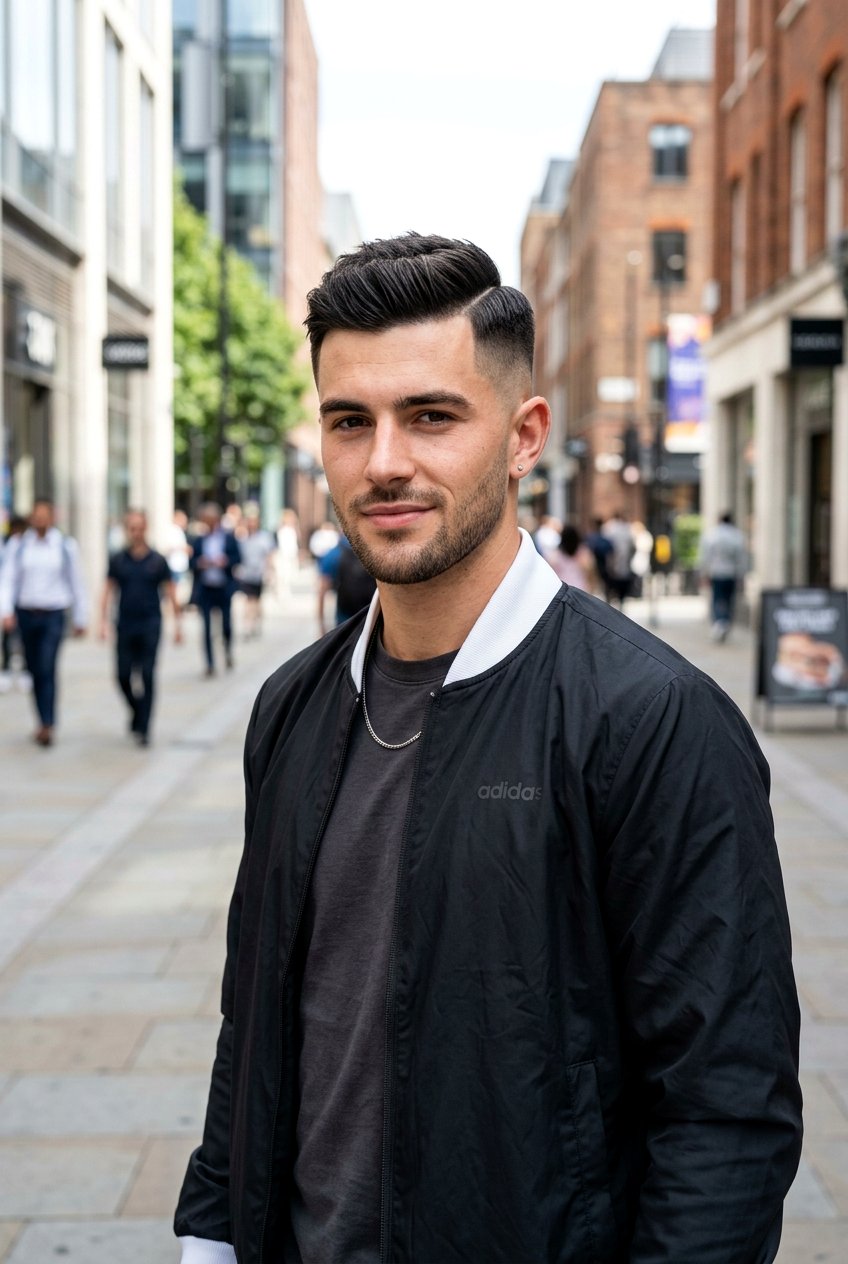 High Fade Side Part - 20 classic mens side part haircut - 20 classic men’s side part haircut