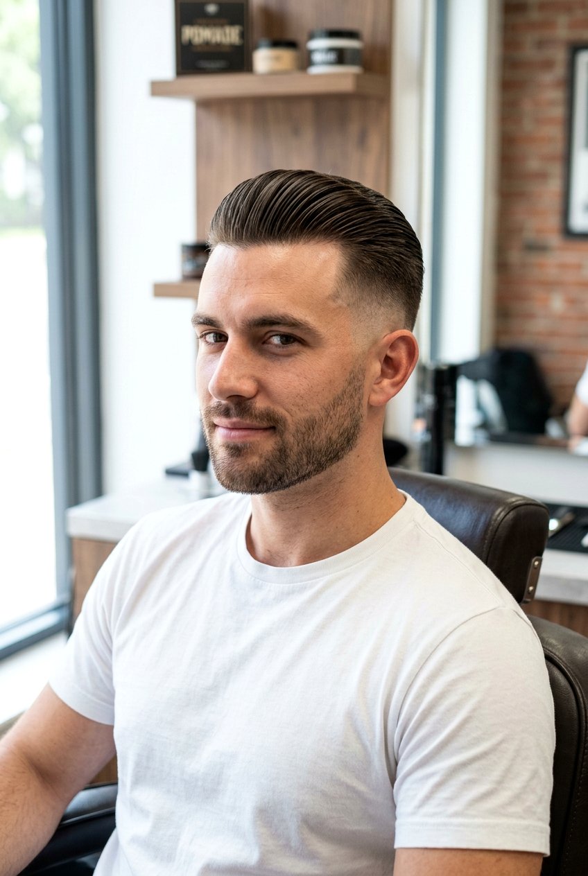 High Fade Slick Back Undercut - 20 undercut with slick back men - 20 undercut with slick back men