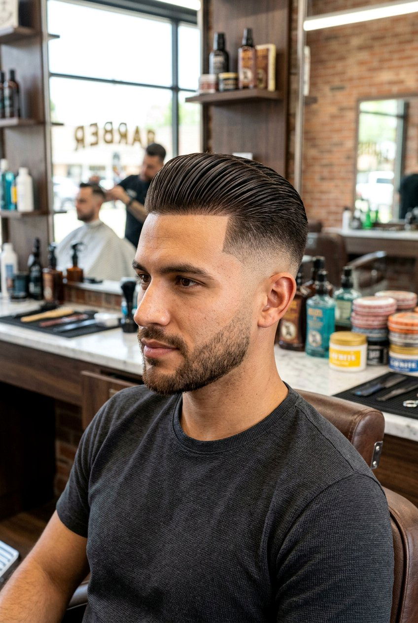 High Fade Slick Back - 20 high fade haircut - 20 high fade haircut