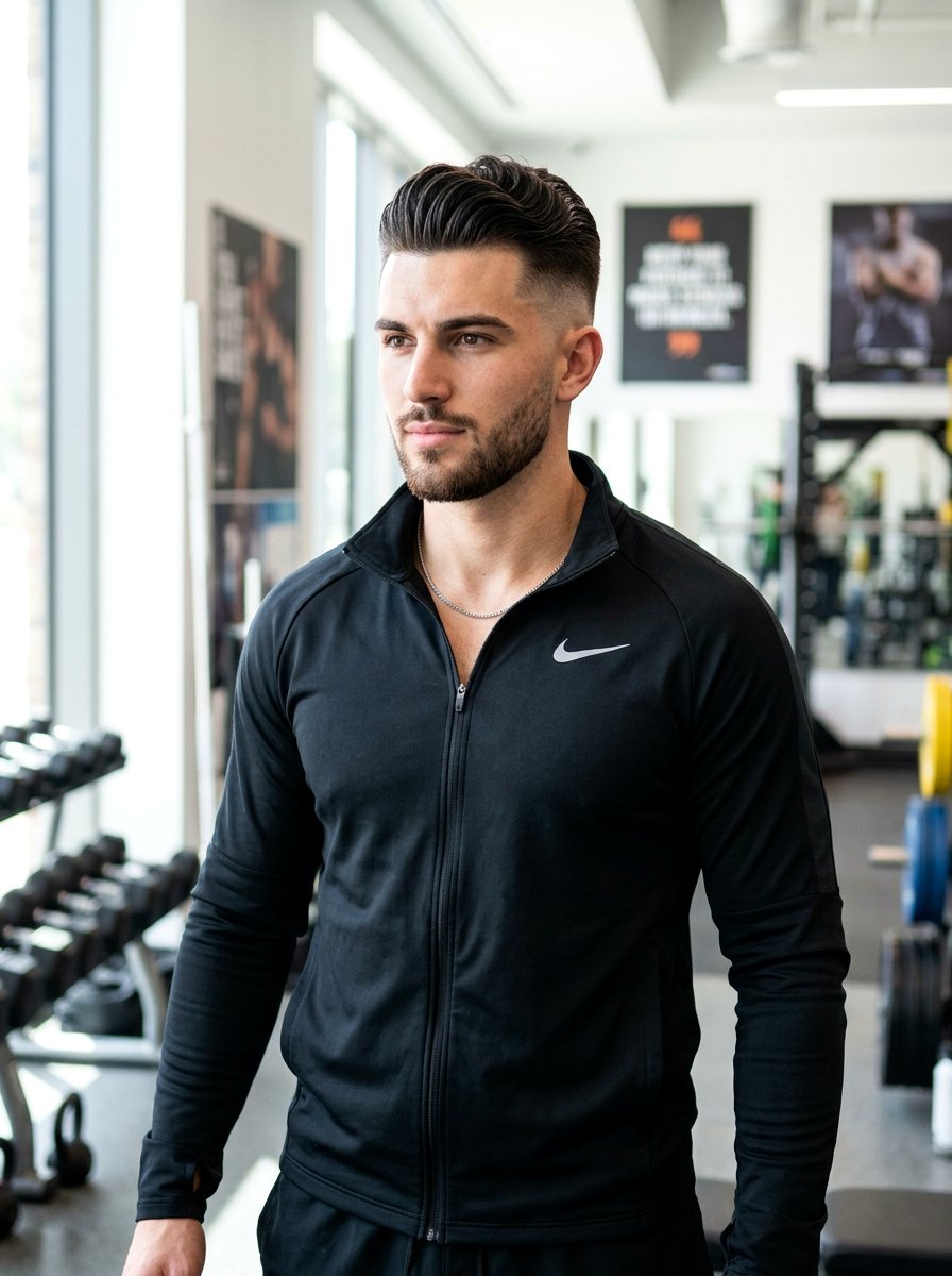 High Fade Wavy Slick Back - 20 slick back for wavy hair men - 20 slick back for wavy hair men