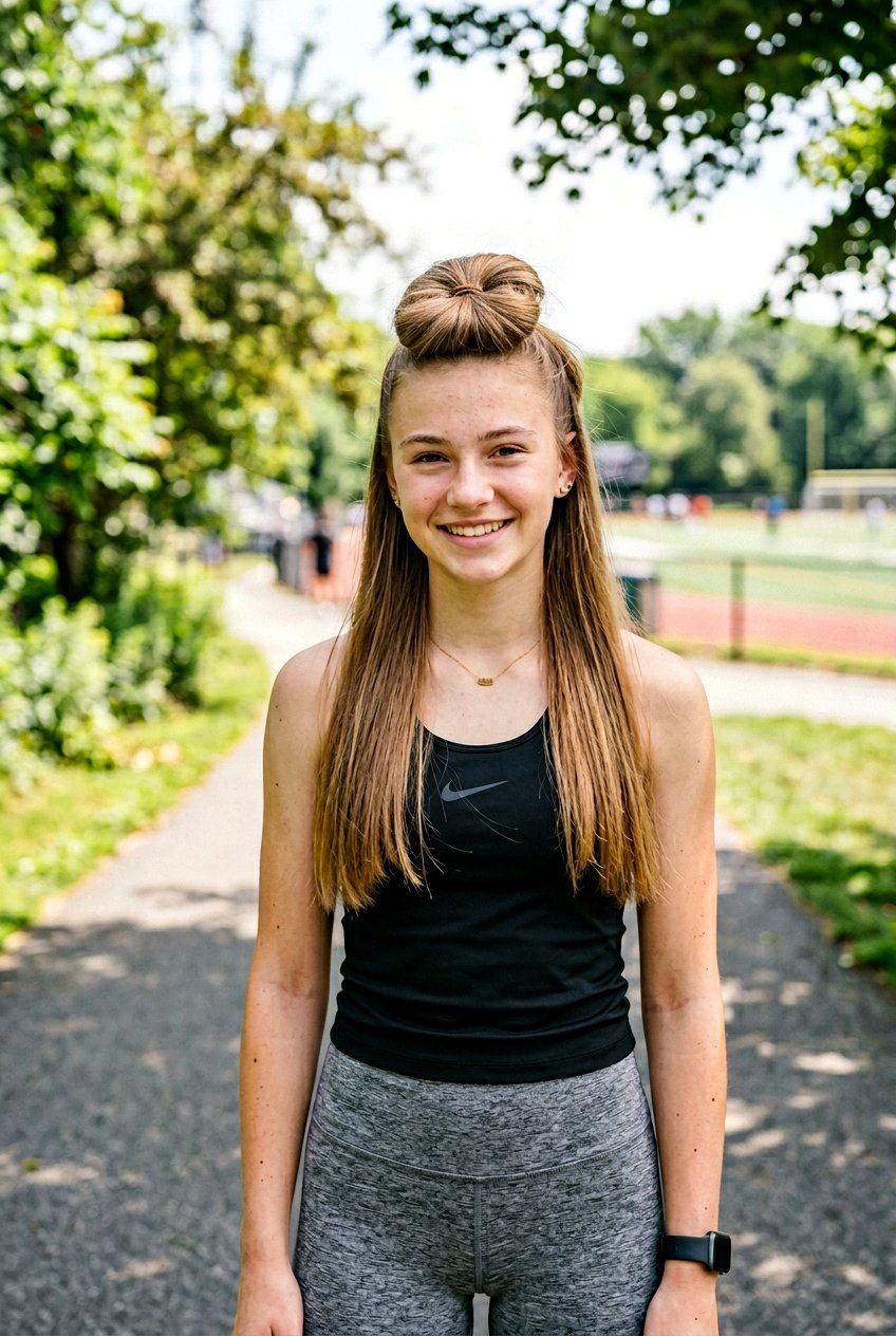 High Half Up Bun For Teens - 20 half up bun hairstyles for teens - 20 half up bun hairstyles for teens