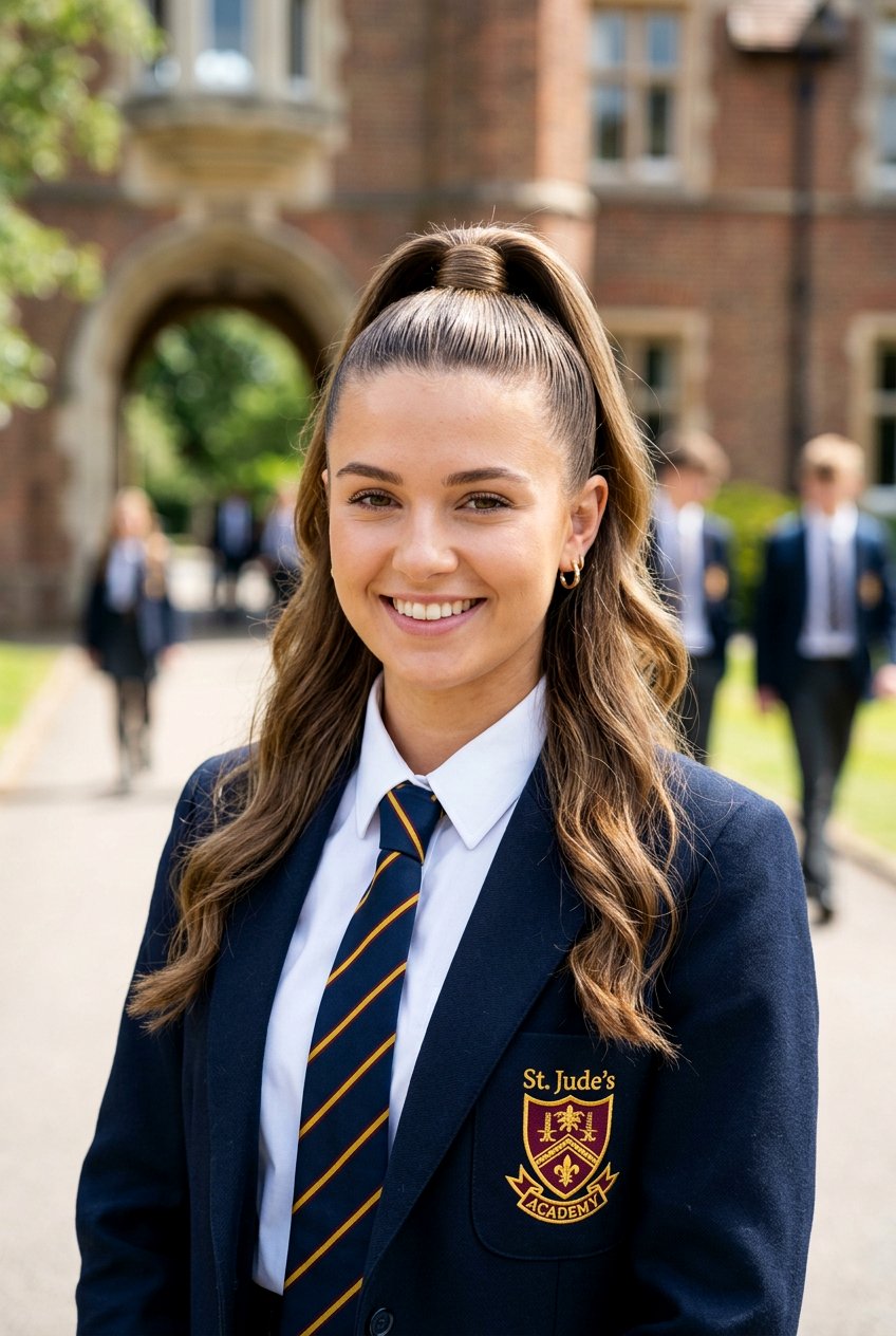 High Half Up Ponytail - 20 school hairstyle with half up ponytail - 20 school hairstyle with half up ponytail