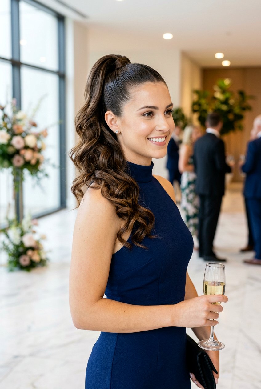 High Ponytail - 20 prom hairstyles for women over 18 - 20 prom hairstyles for women over 18