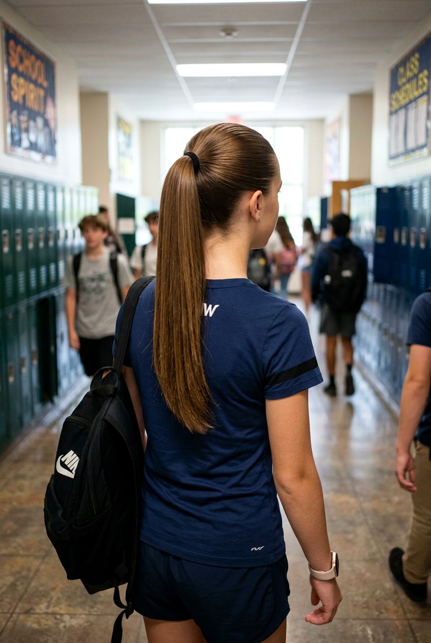 High Ponytail For Long Straight Hair - 20 school hairstyles for long straight hair - 20 school hairstyles for long straight hair