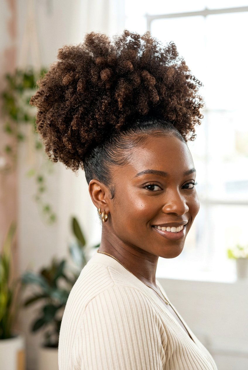 High Ponytail For Natural Hair - 20 high ponytail hairstyles - 20 high ponytail hairstyles