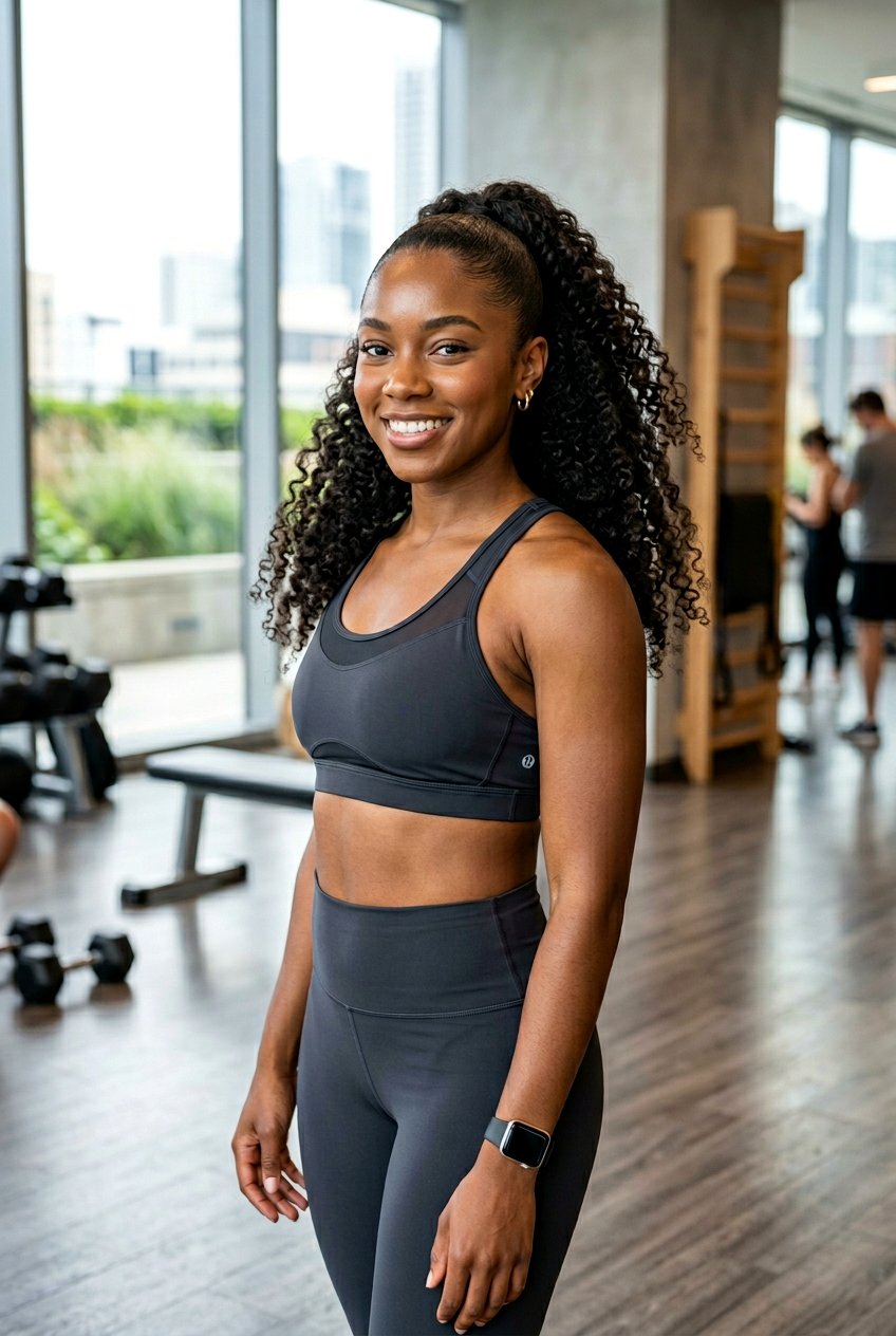 High Ponytail Natural Hair Half Up Half Down - 20 natural hair half up half down styles - 20 natural hair half up half down styles