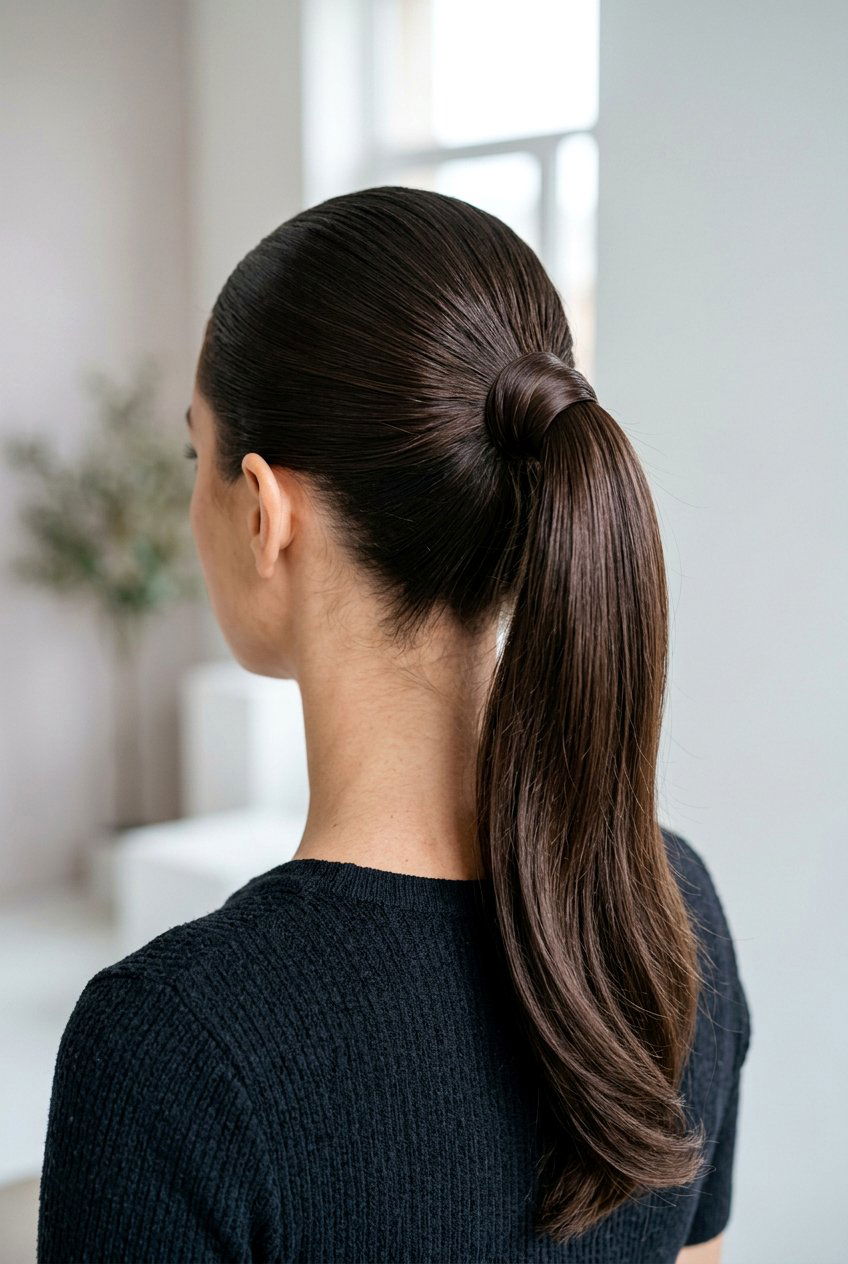 High Ponytail With Wrap - 20 homecoming hairstyles - 20 homecoming hairstyles