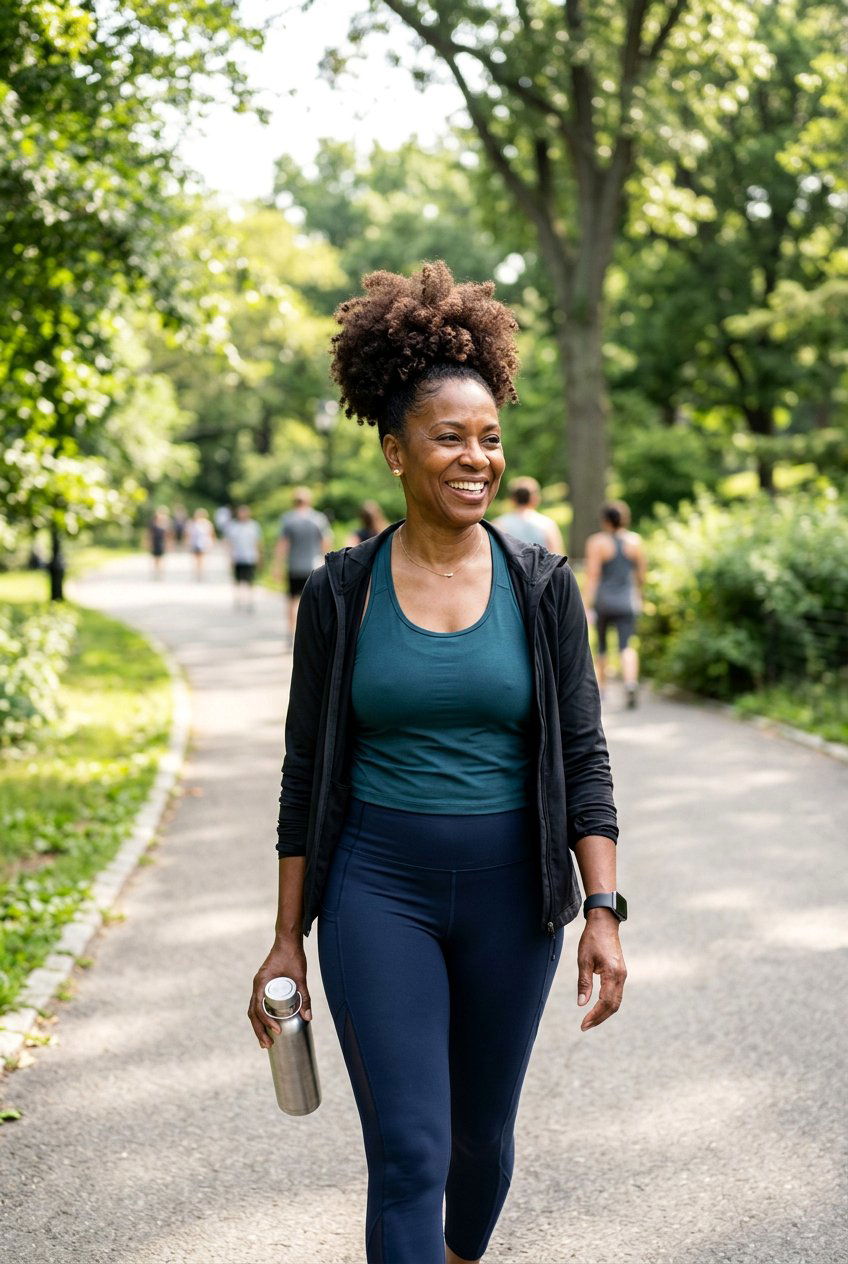 High Puff - 20 natural hairstyles for women over 50 - 20 natural hairstyles for women over 50