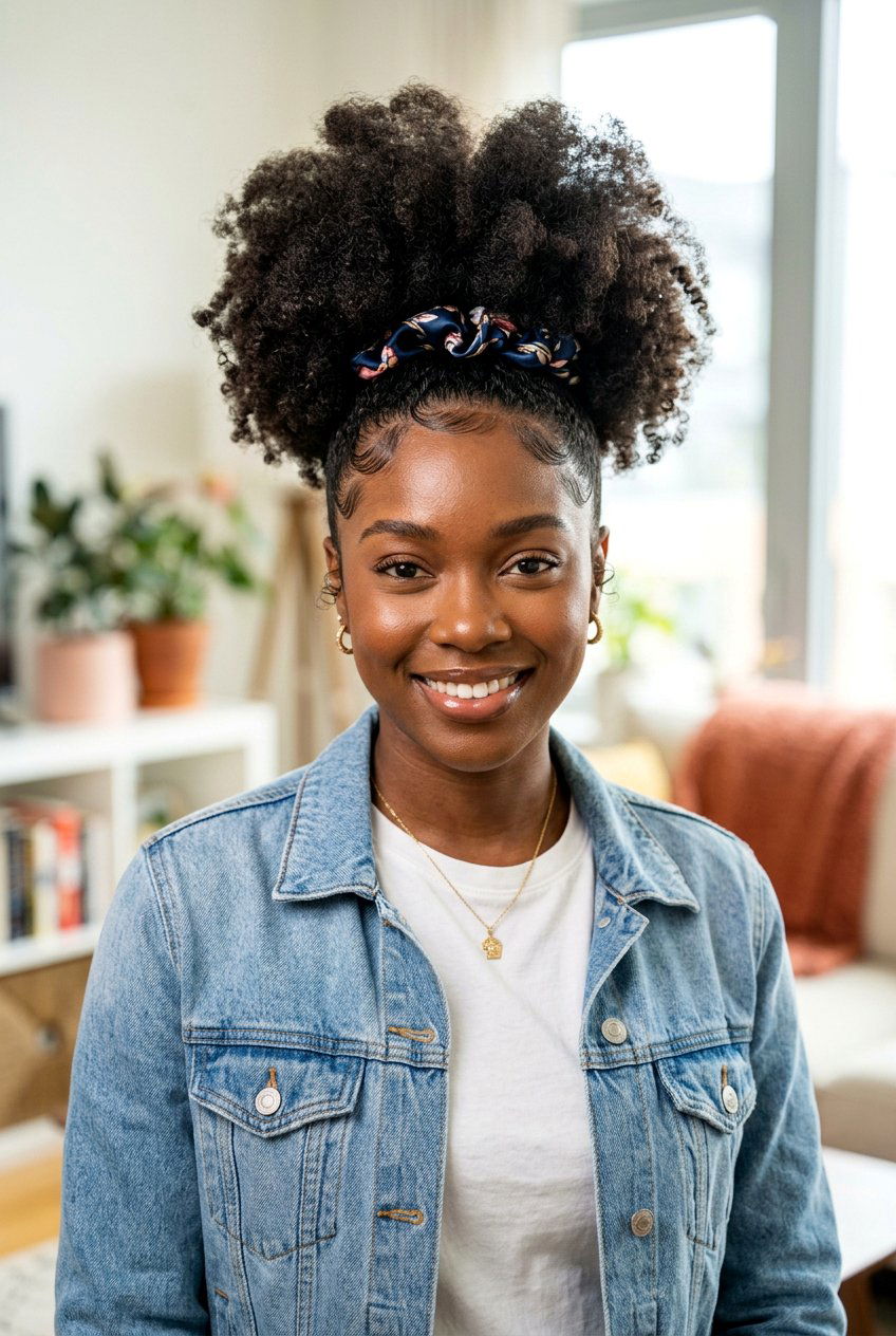 High Puff Blowout Afro - 20 blowout afro hairstyle for natural hair - 20 blowout afro hairstyle for natural hair