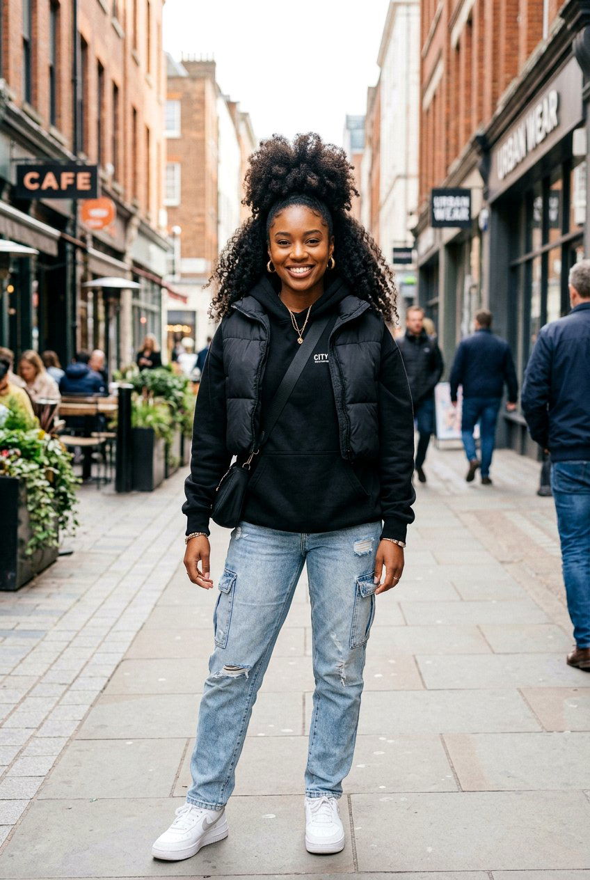 High Puff Natural Hair Half Up Half Down - 20 natural hair half up half down styles - 20 natural hair half up half down styles