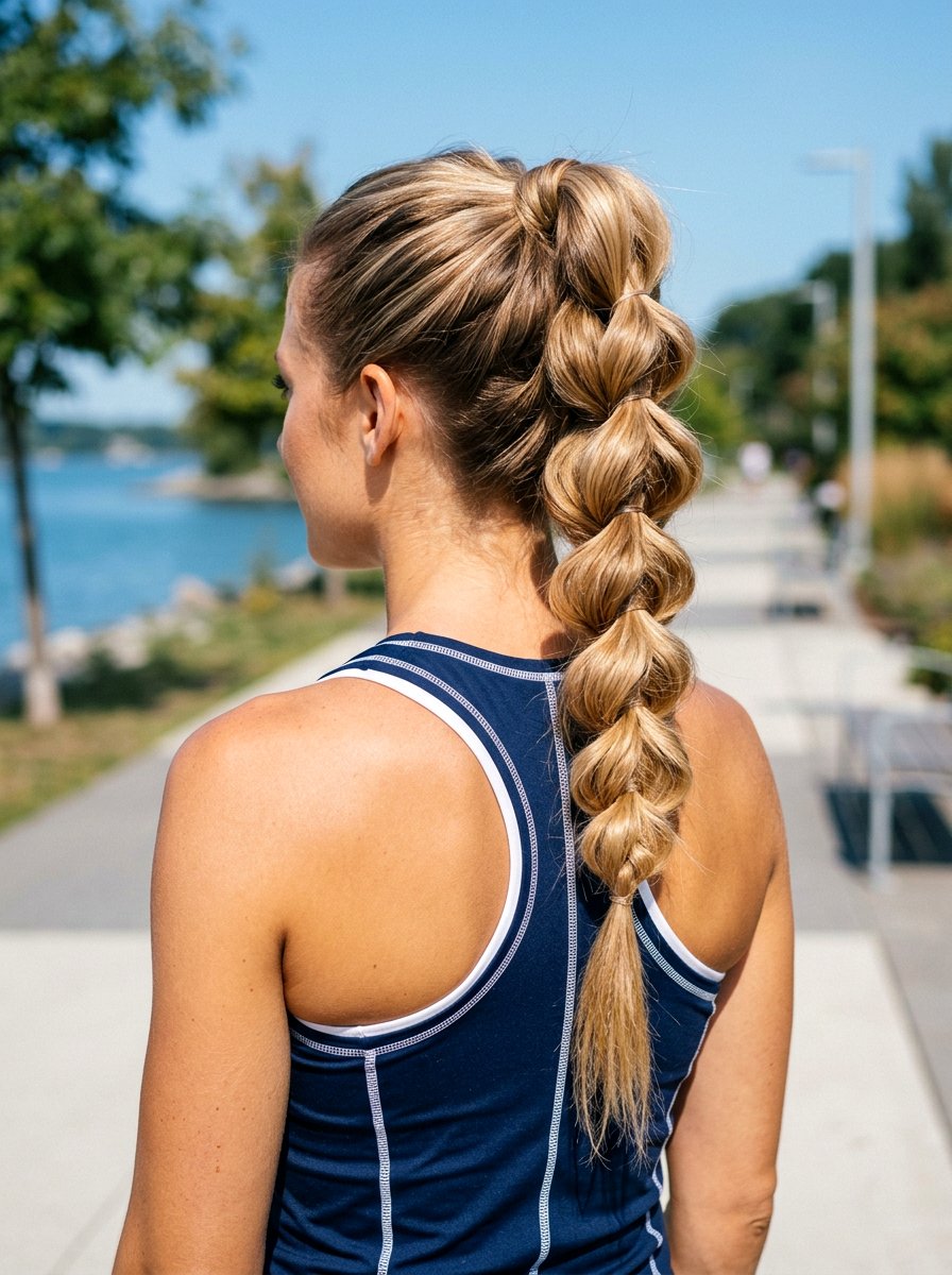 High Pull Through Braid Ponytail - 20 pull through braid ponytail - 20 pull through braid ponytail