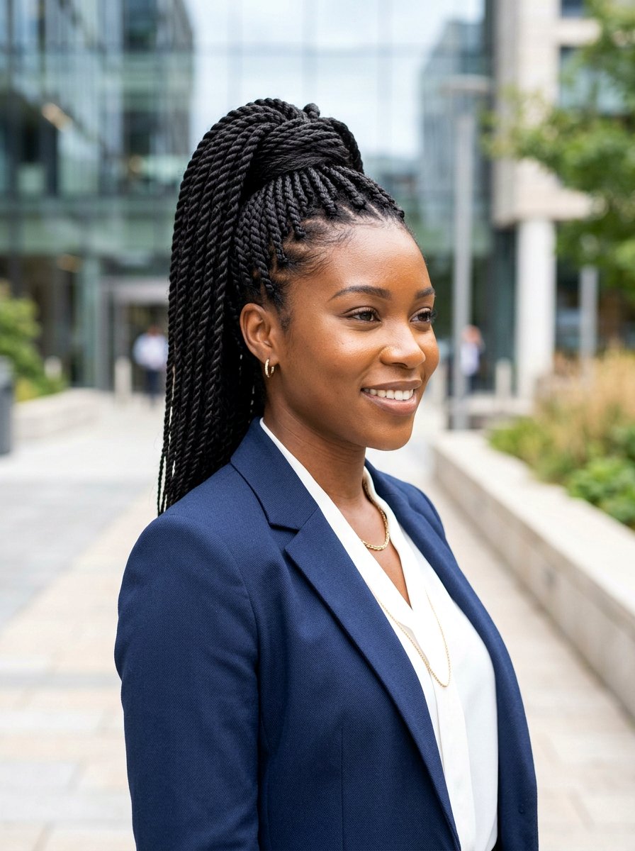 High Senegalese Twist Ponytail - 20 senegalese twists ponytail - 20 senegalese twists ponytail