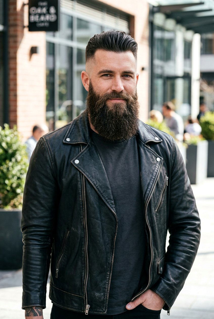 High Skin Fade Taper With Long Beard - 20 men beard fade with taper haircut - 20 men beard fade with taper haircut