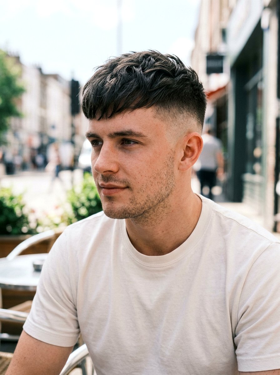 High Skin Fade Textured Crop - 20 skin fade with textured crop - 20 skin fade with textured crop