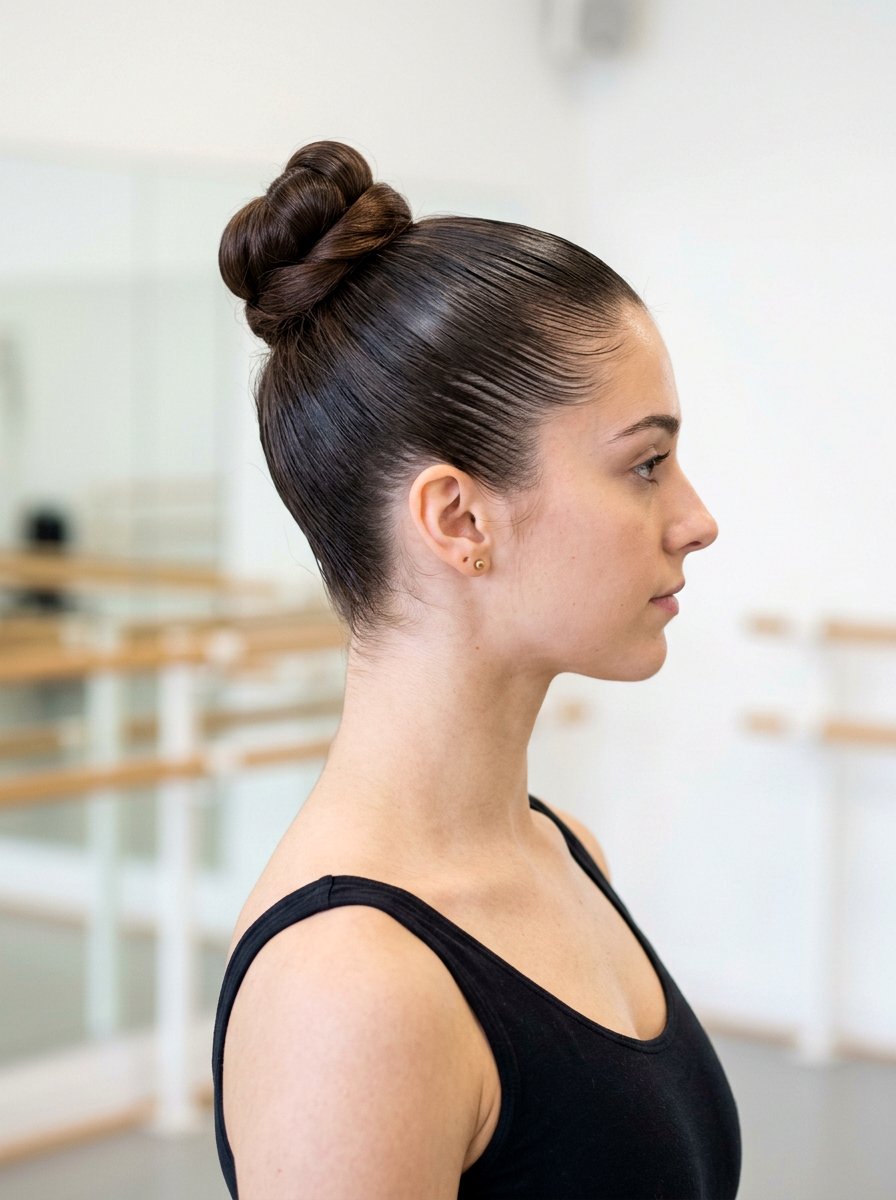 20 Secure Dance Practice Bun Hairstyle Ideas for Rehearsals