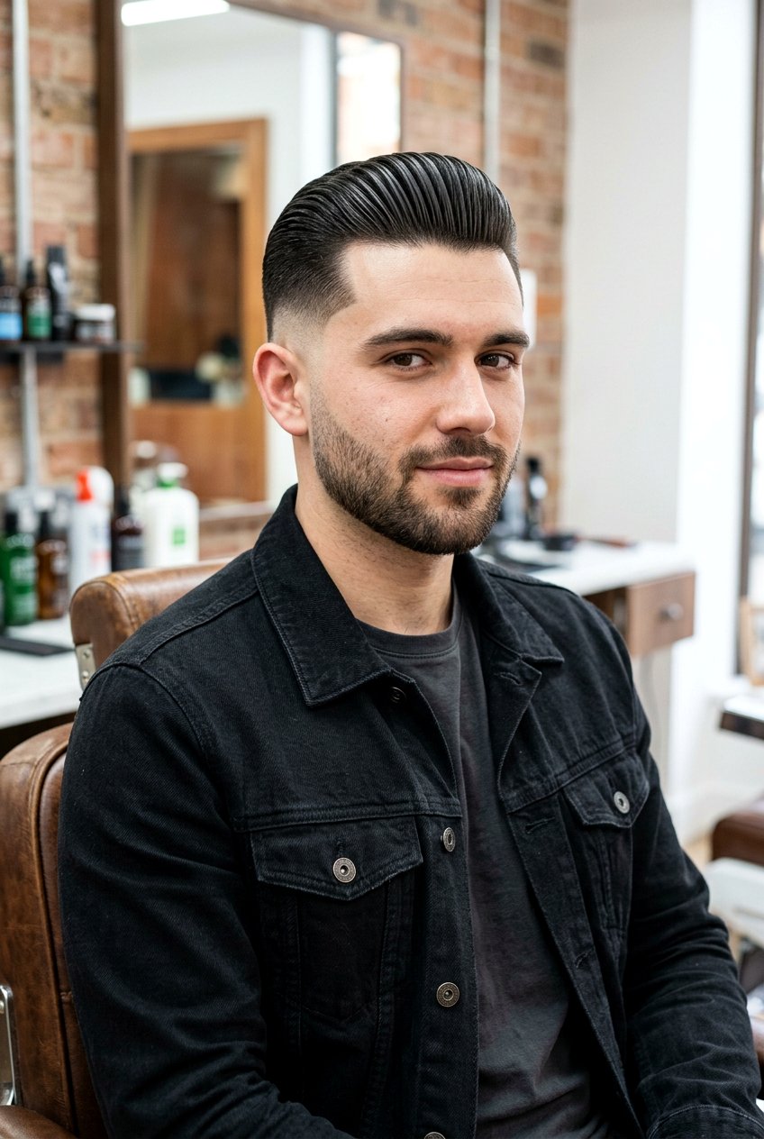 High Taper Fade Slick Back Men - 20 slick back taper fade men - 20 slick back taper fade men
