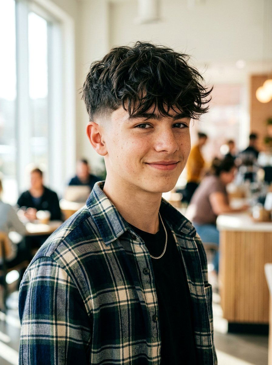 High Taper Fringe - 20 school haircut for teenage boys with fade - 20 school haircut for teenage boys with fade