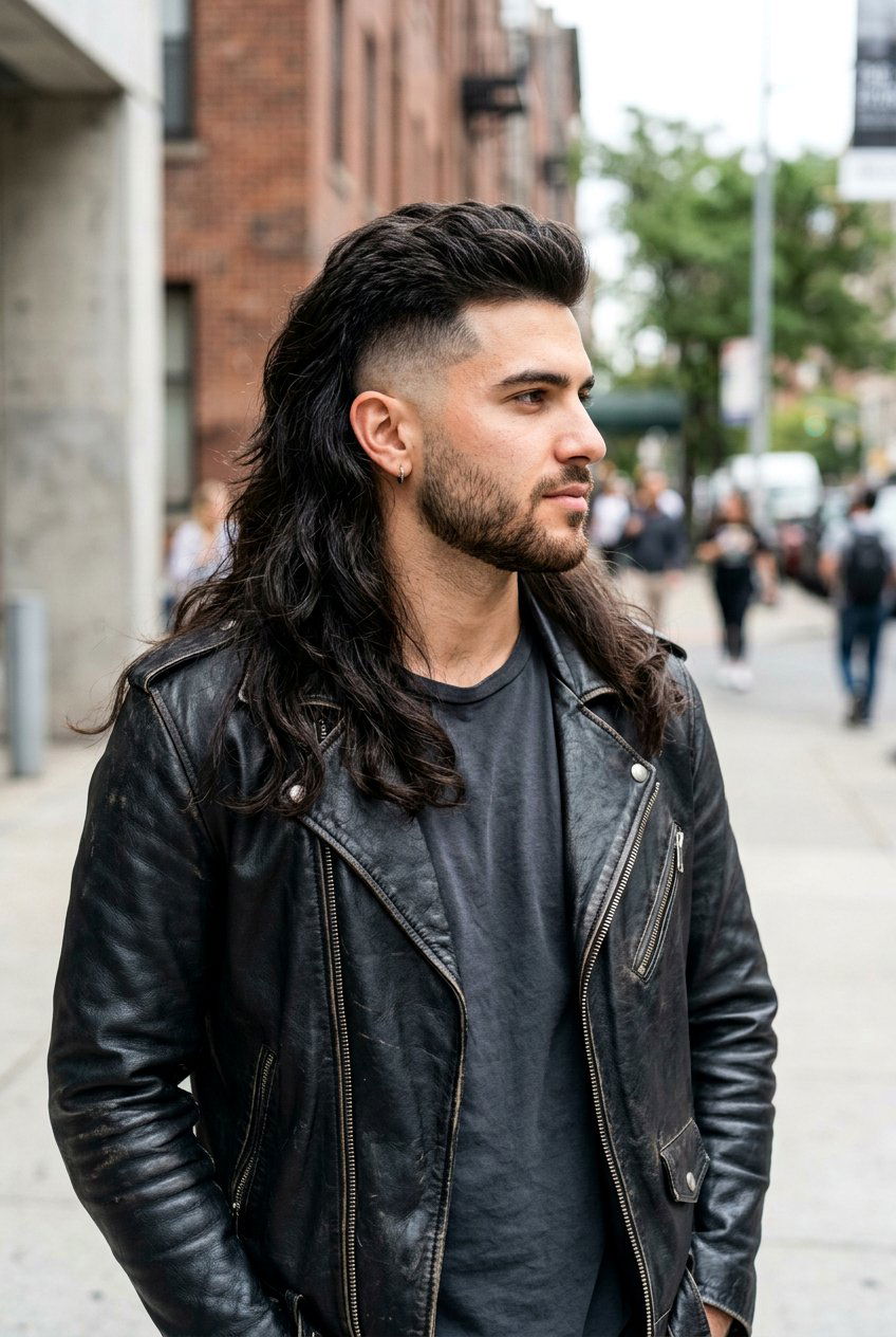 High Taper Mullet - 20 taper mullet for thick hair men - 20 taper mullet for thick hair men