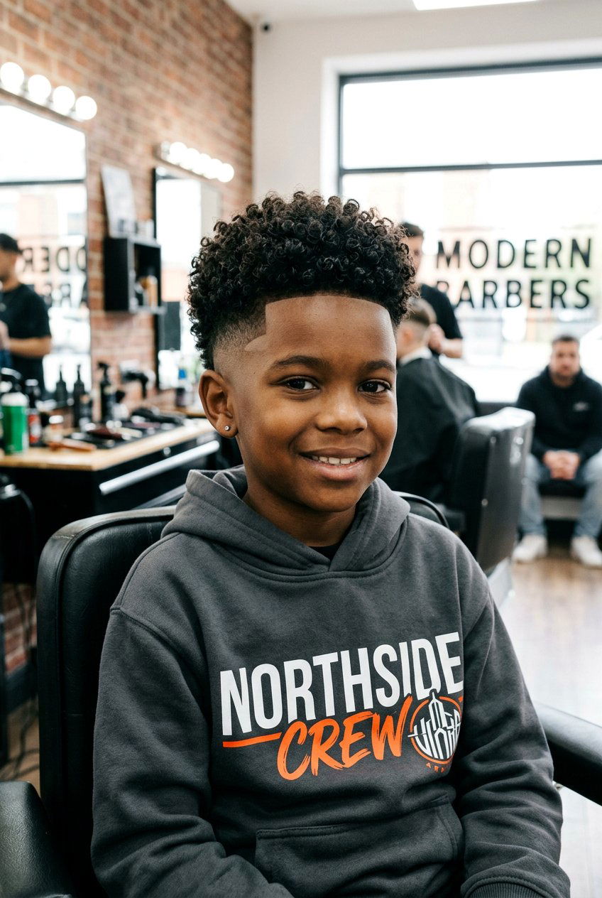 High Taper With Tight Curls - 20 boys haircut with taper and curls - 20 boys haircut with taper and curls