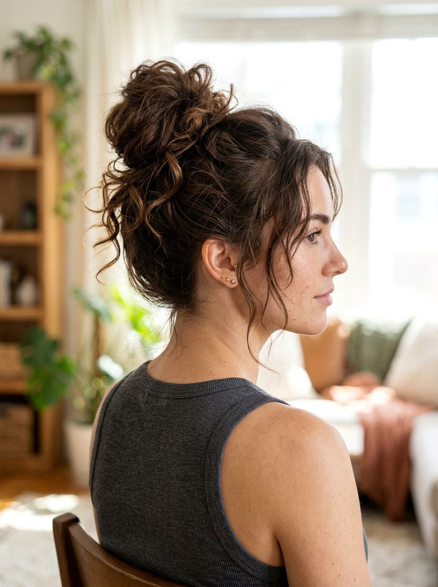 High Textured Third Day Bun - 20 third day hair bun - 20 third day hair bun