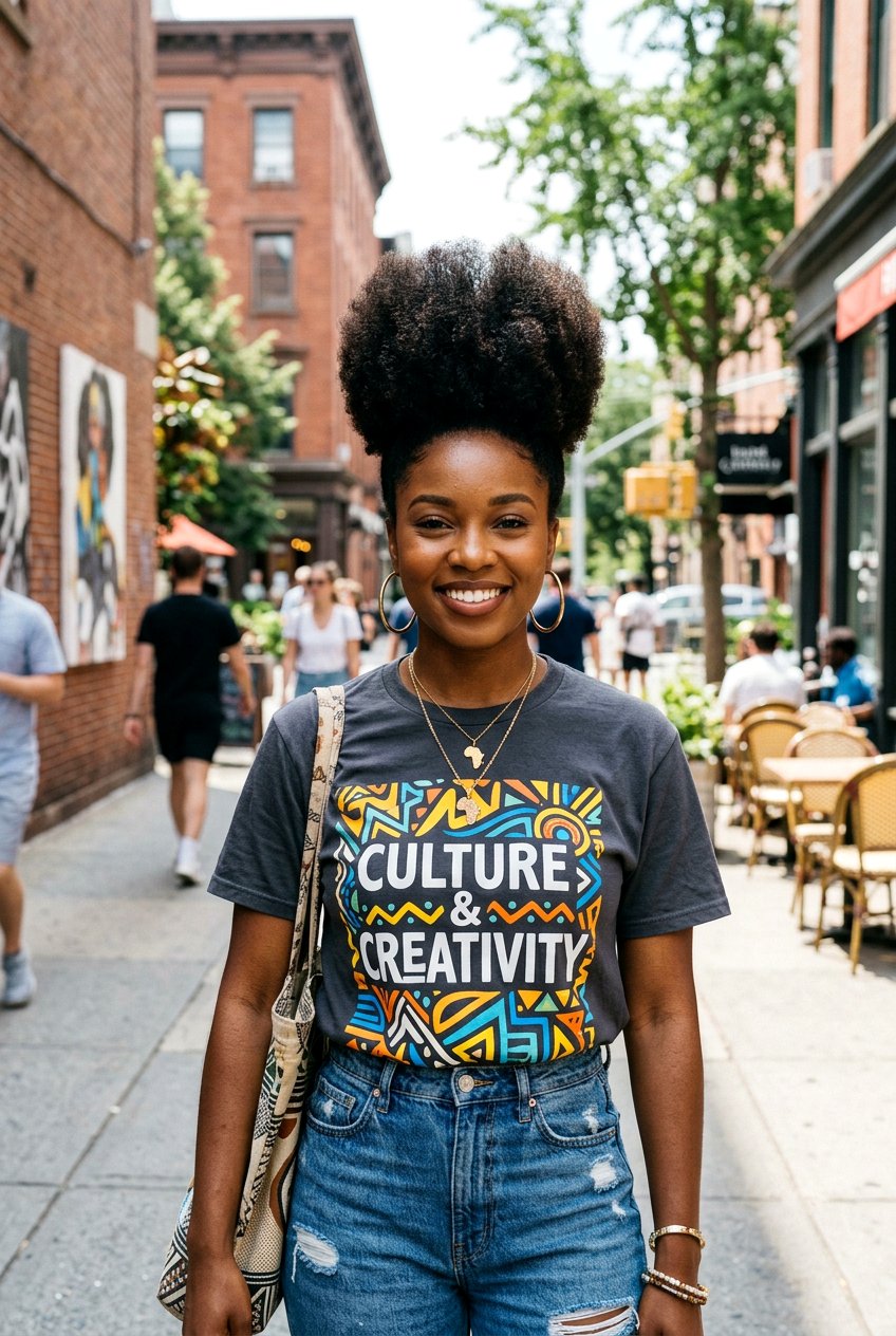 High Top Afro - 20 natural hairstyle for college girls - 20 natural hairstyle for college girls