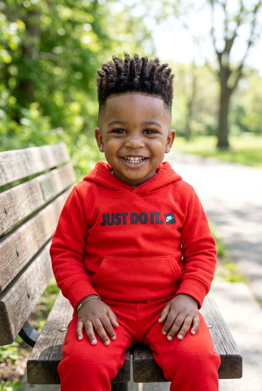High Top Curls Fade - 20 baby boy haircut for curly hair - 20 baby boy haircut for curly hair