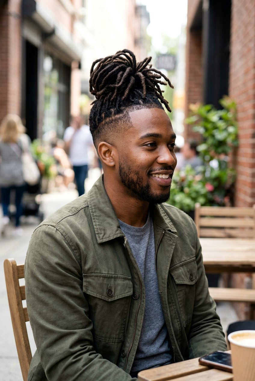 High Top Dreads With Taper Fade - 20 high top dreads haircut - 20 high top dreads haircut