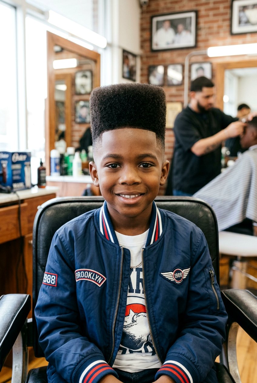 High Top Fade - 20 boys haircut for thick straight hair - 20 boys haircut for thick straight hair