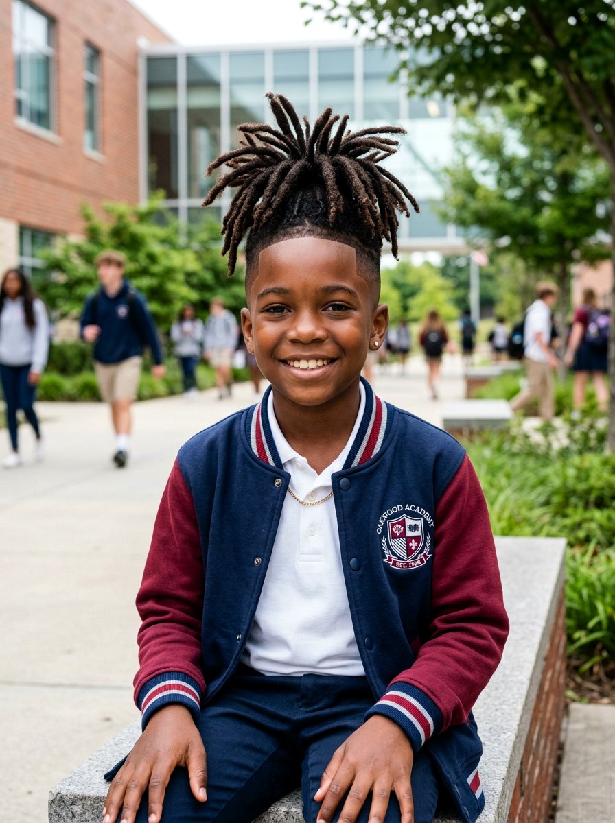 High Top Locs - 20 school loc styles for boys - 20 school loc styles for boys
