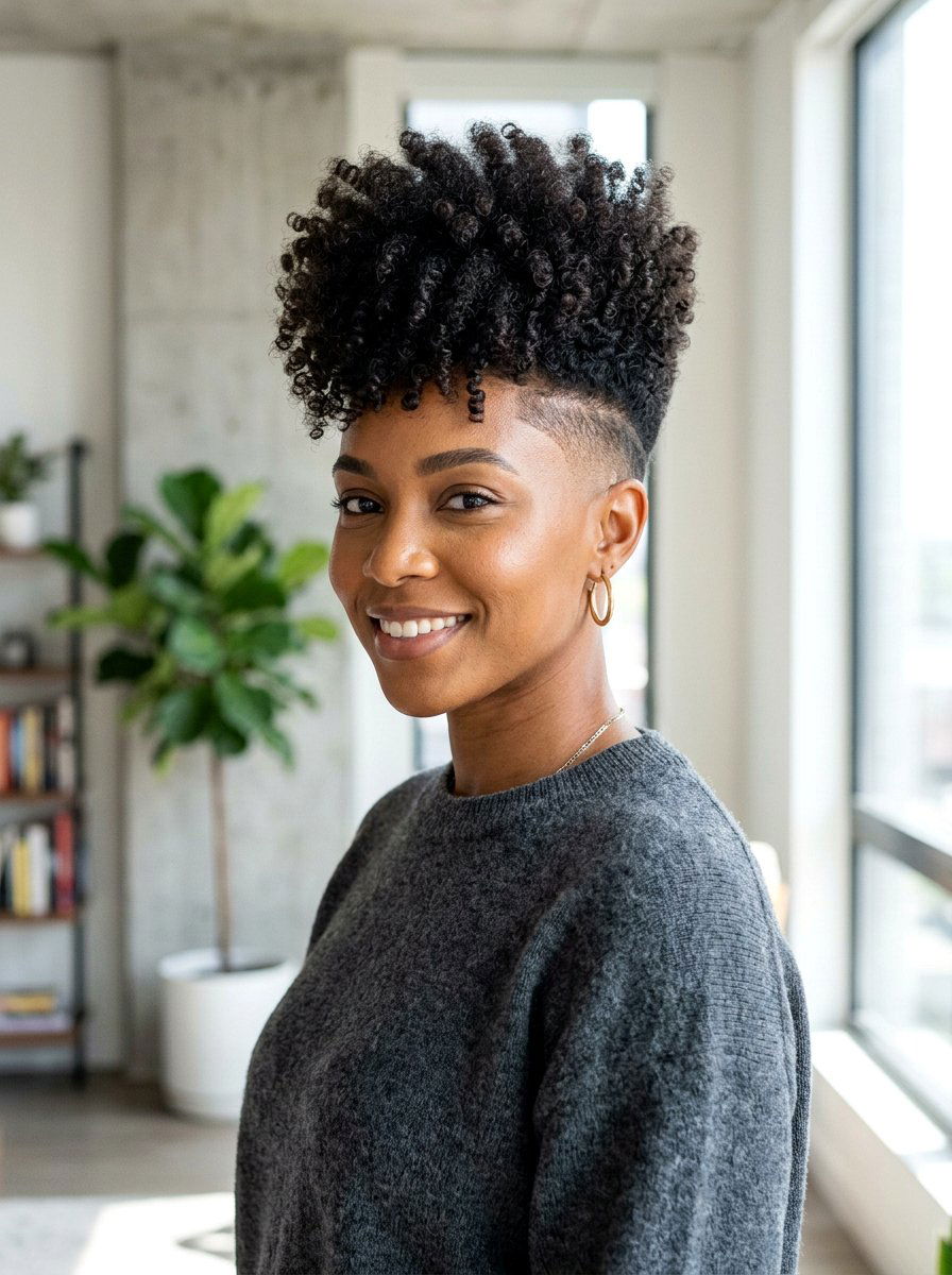 High Top Taper Fade - 20 tapered natural haircut for round face - 20 tapered natural haircut for round face