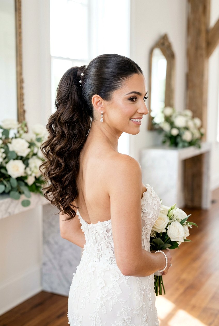 High Volume Bridal Ponytail - 20 voluminous bridal ponytail - 20 voluminous bridal ponytail