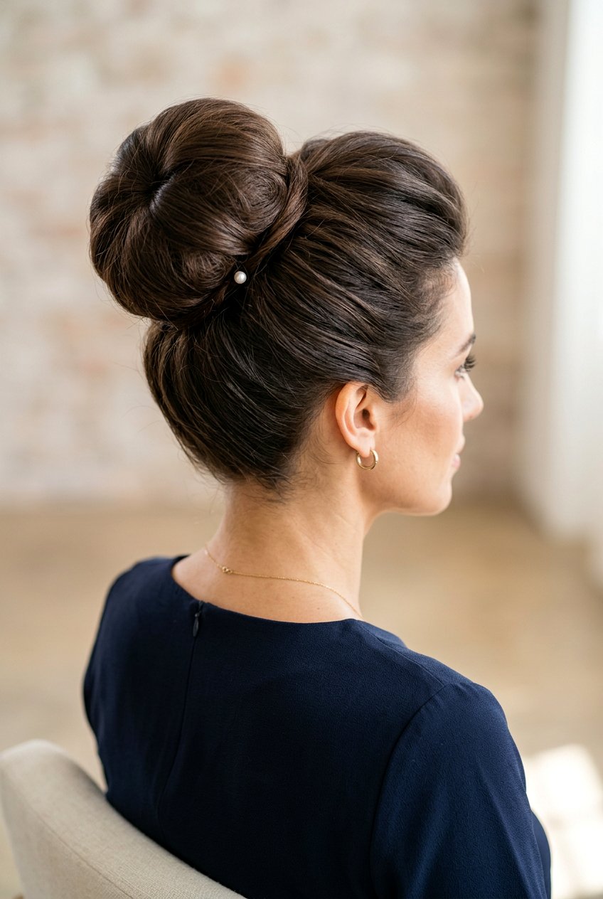 High Volume Bun Updo - 20 formal festive updo - 20 formal festive updo